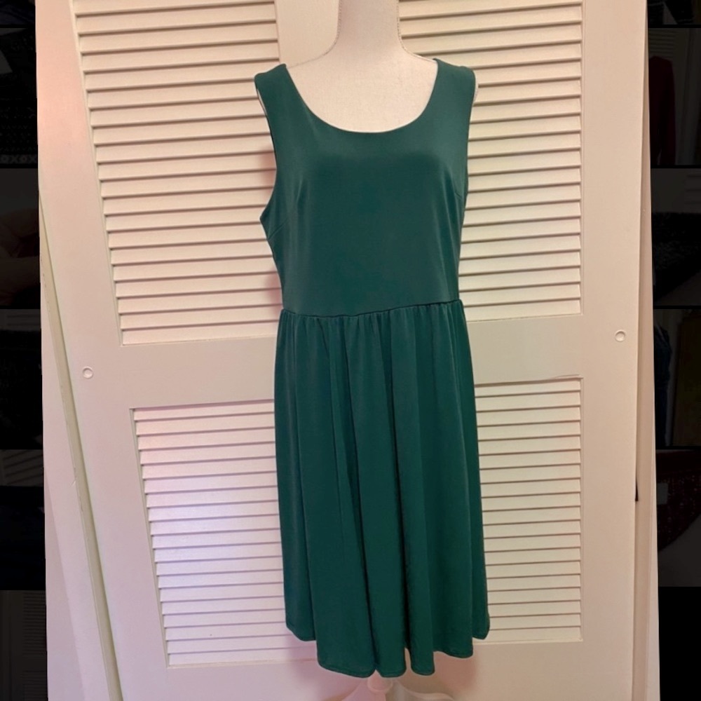 ModCloth sleeveless dress - XL - grass green